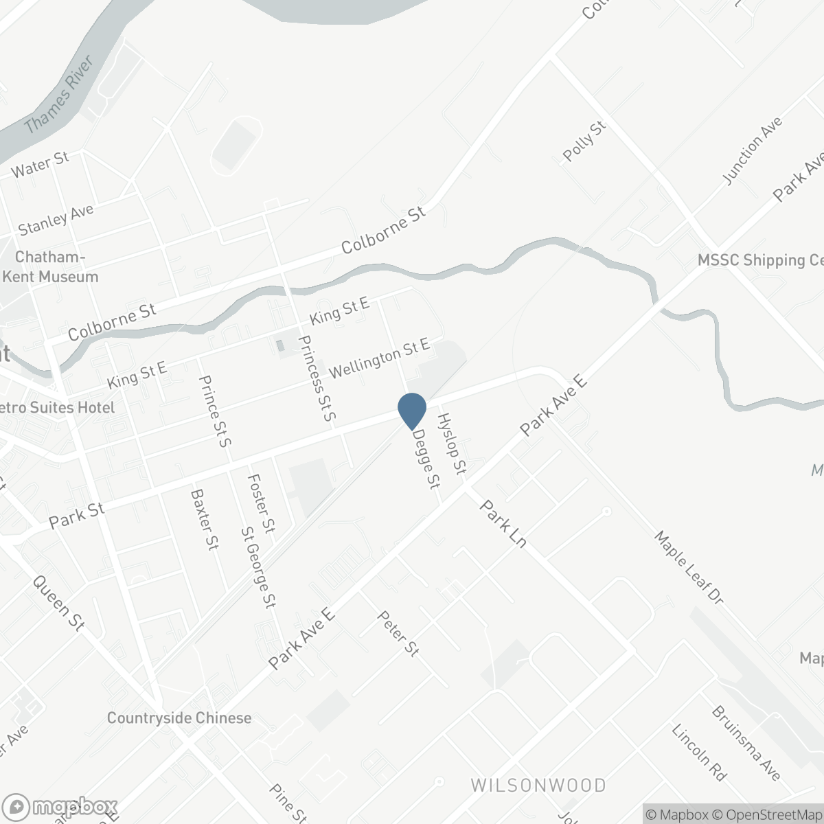 23 DEGGE STREET, Chatham, Ontario N7M 4X3